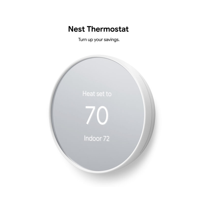 Google Nest Thermostat Charcoal