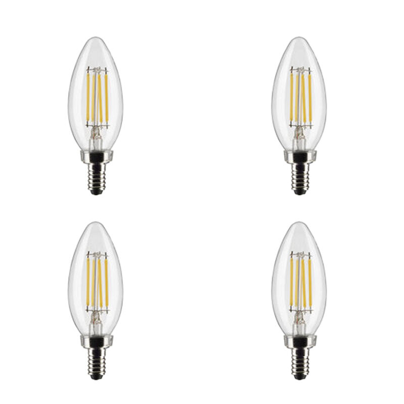 Satco 4 watt Torpedo LED (4 pack)