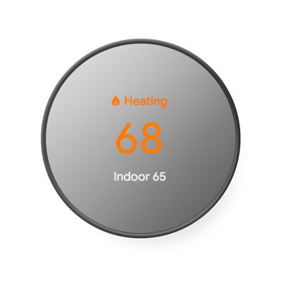 Google Nest Thermostat Charcoal